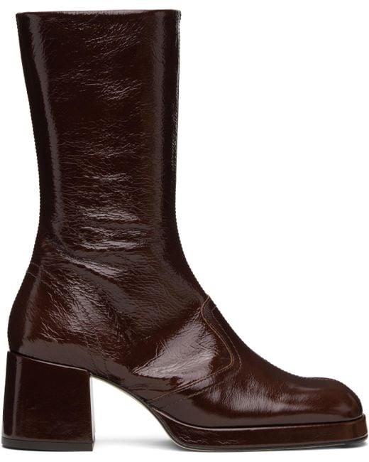 Miista Brown Cass Boots