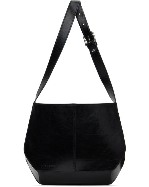 【OUR LEGACY】 Static Black パピルスポリ ショルダーバッグ OUR LEGACY - NECESSITY BAG Static Black Popyrus Poly | River