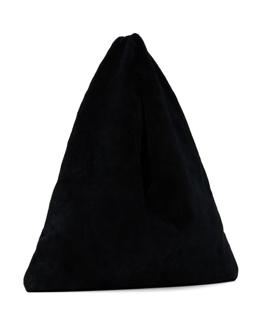The Row Black Small Bindle Tote
