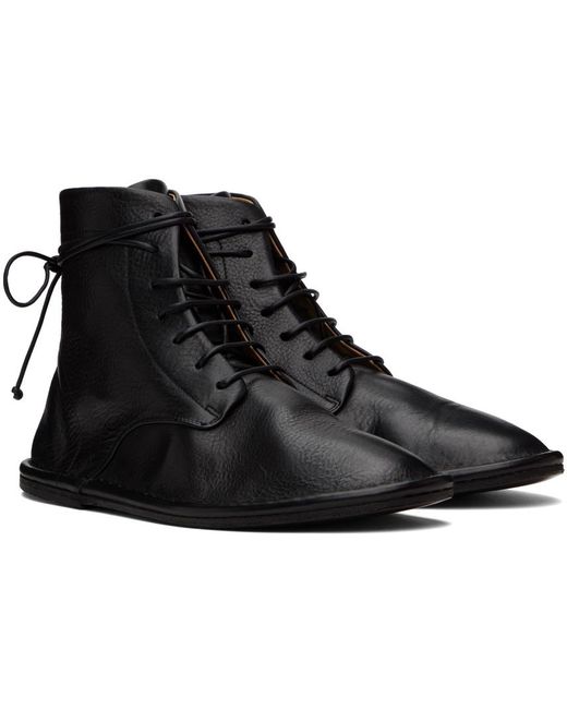 Marsèll Black Filo Boots for men