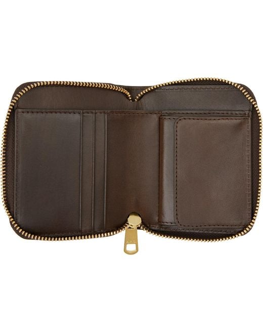 A.P.C. Brown Chelsea Wallet