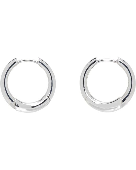 NUMBERING Black #8100 Earrings