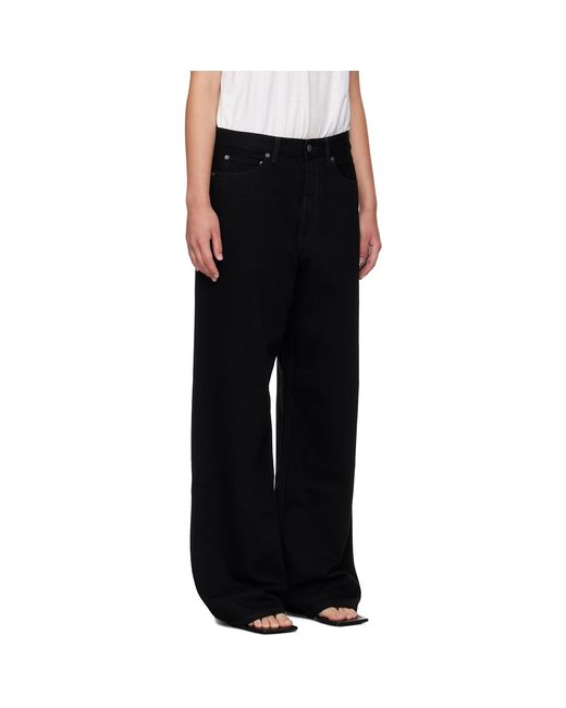 Acne Black Loose Fit 1981 Jeans