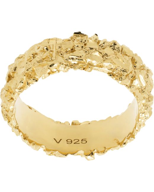 Veneda Carter Metallic Ssense Exclusive Vc007 Ring for men