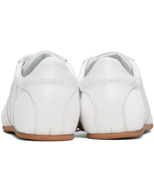 Totême  Black Canvas Sneakers