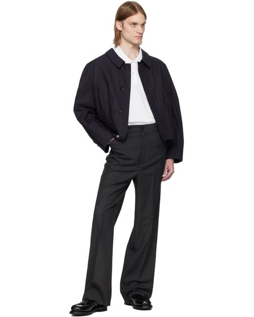 Bally Black Twill Trousers for men