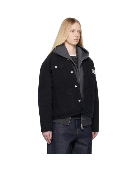 Carhartt Black Og Michigan Chore Jacket