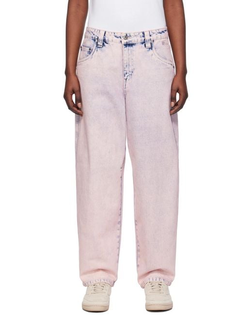 Dime Pink Classic baggy Jeans