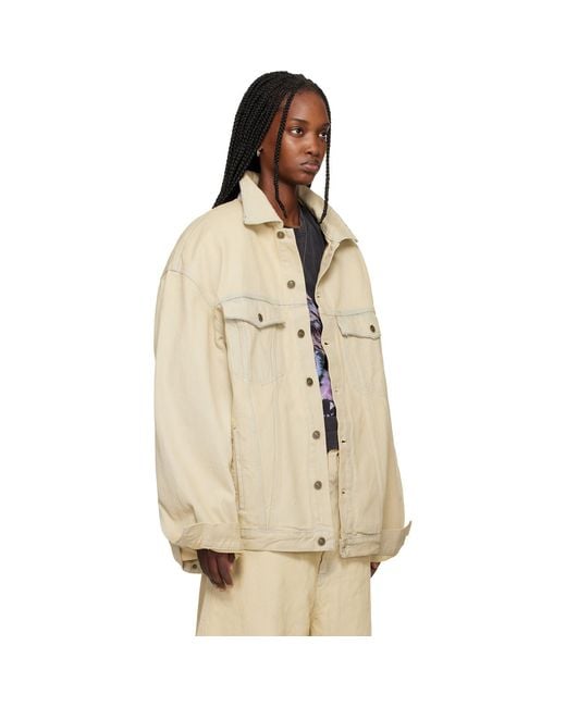 Lu'u Dan Natural Off- Drifter Denim Jacket