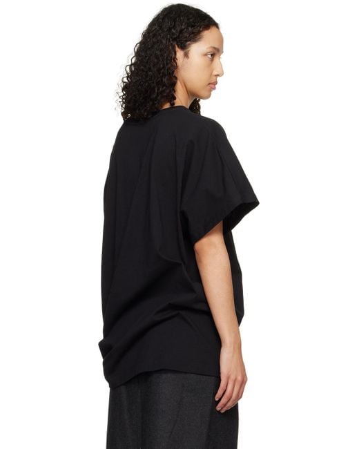 Dries Van Noten Black Knot T-shirt