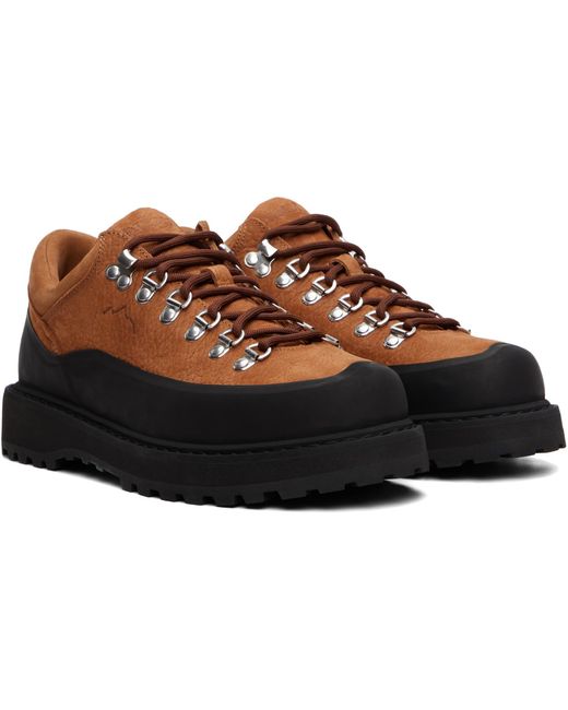 Diemme Brown Tan Cornaro Gomma Derbys for men