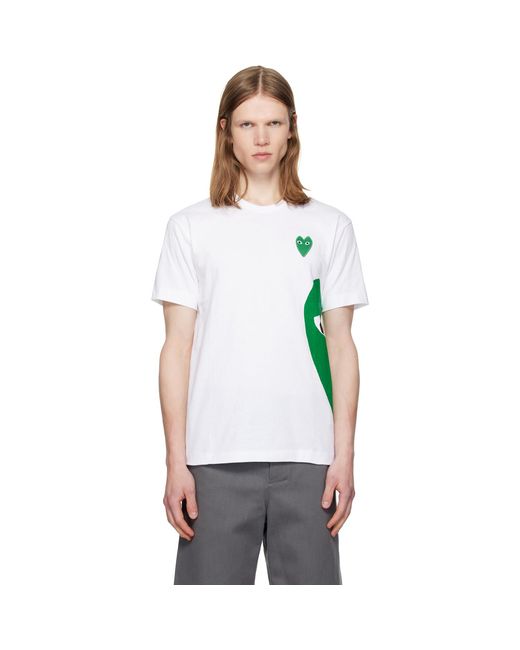 COMME DES GARÇONS PLAY Black Emblem Heart' T-Shirt for men