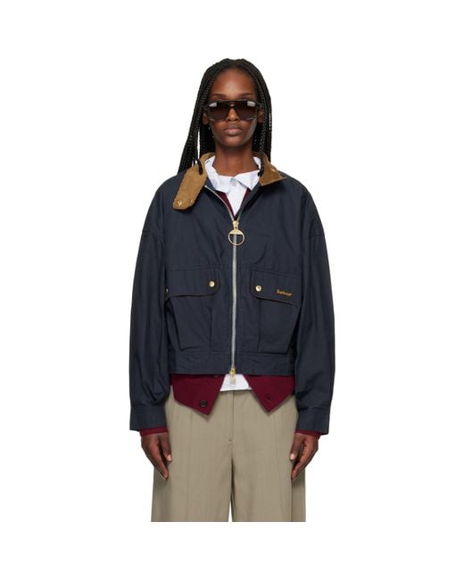 Barbour Blue Blackthorn Casual Jacket