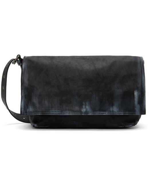 Acne Black Leather Shoulder Bag