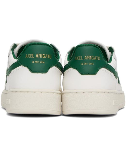 Axel Arigato Black White & Green Dice-a Sneakers for men