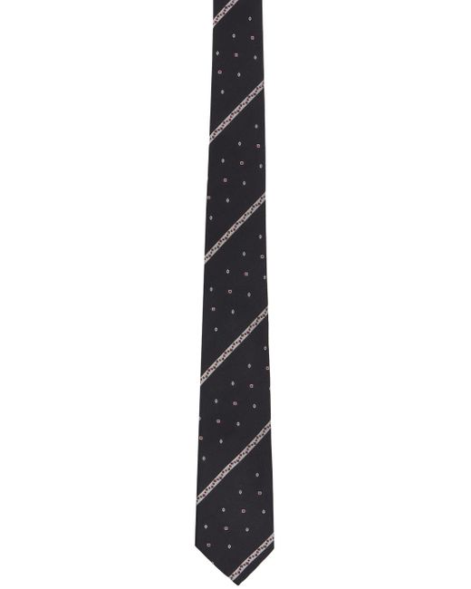 Cravate derby noire Yohji Yamamoto pour homme en coloris Black