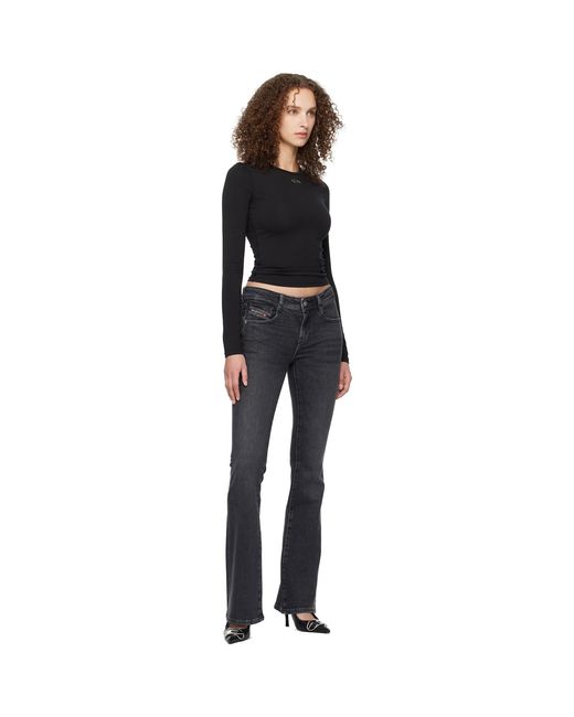 DIESEL Black T-Uncutieslong-Ls-Od T-Shirt