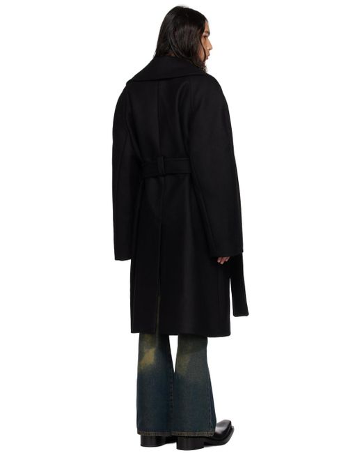 Egonlab Black Ssense Exclusive Coat for men