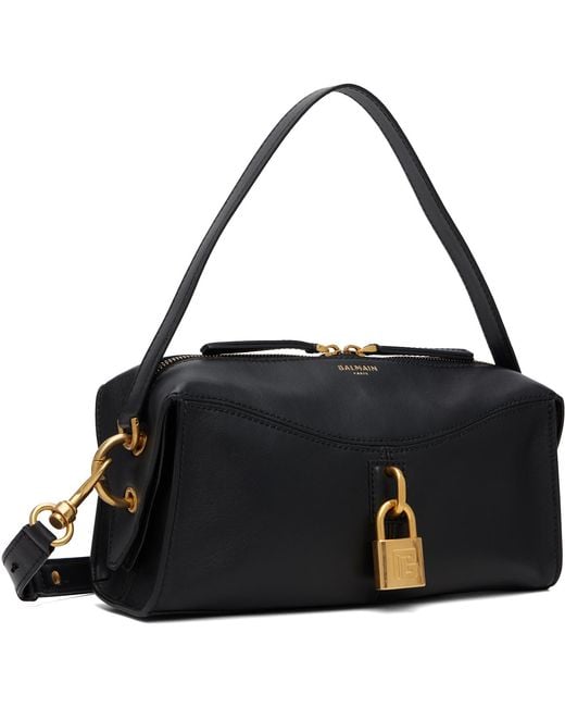Balmain Black Small Pulse Bag
