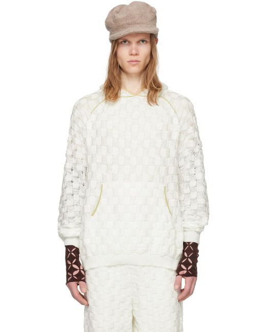 Isa Boulder White Ssense Exclusive Chess Hoodie for men