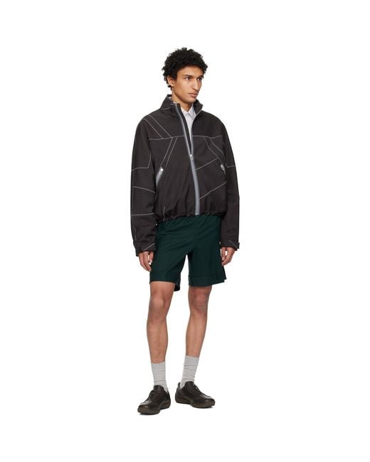 Kiko Kostadinov Black Fosco Jacket for men