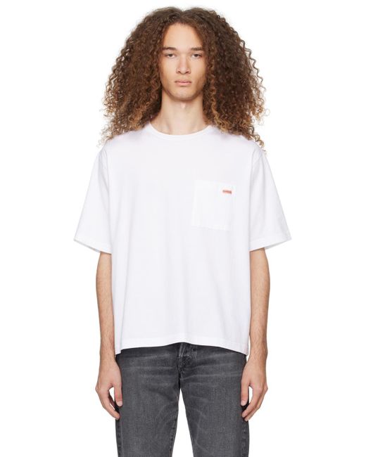 Acne White Patch T-shirt for men