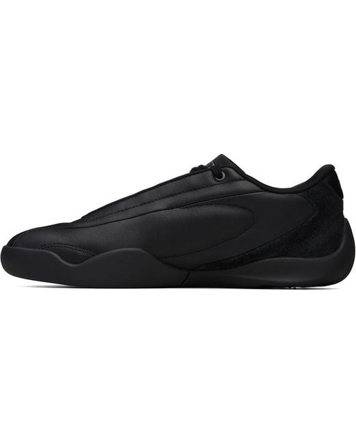 Lacoste Black Protect Leather Sneakers for men