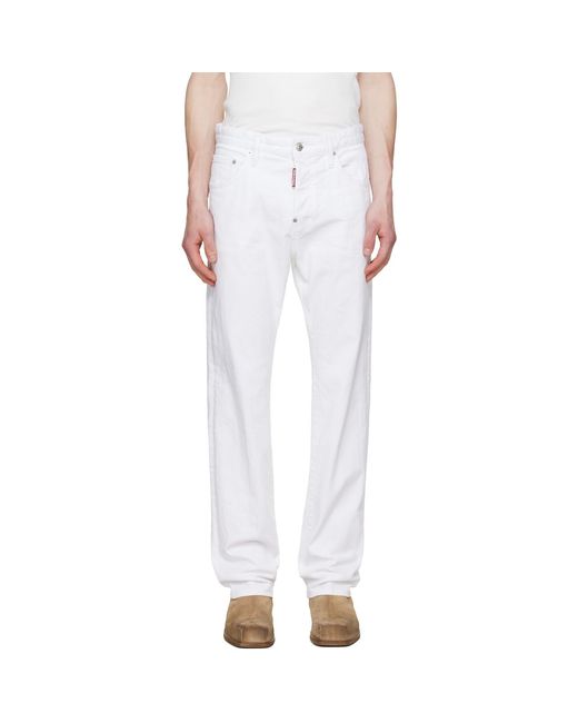 DSquared² White 642 Jeans for men