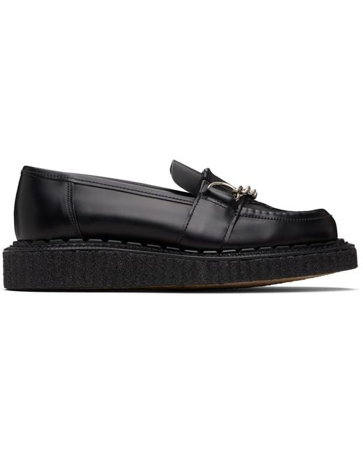 George Cox Black Buxton Loafers