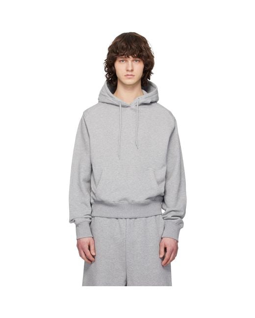 Entire studios Gray Standard Hoodie for men