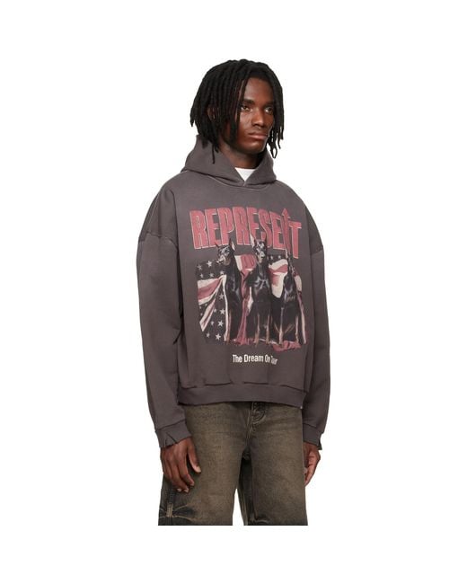 Represent Black 'Dream On Tour' Hoodie for men