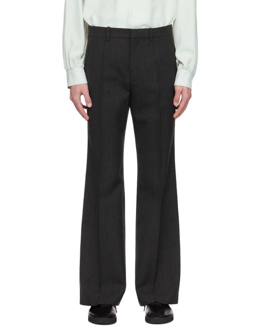 The Row Black Finch Trousers for men