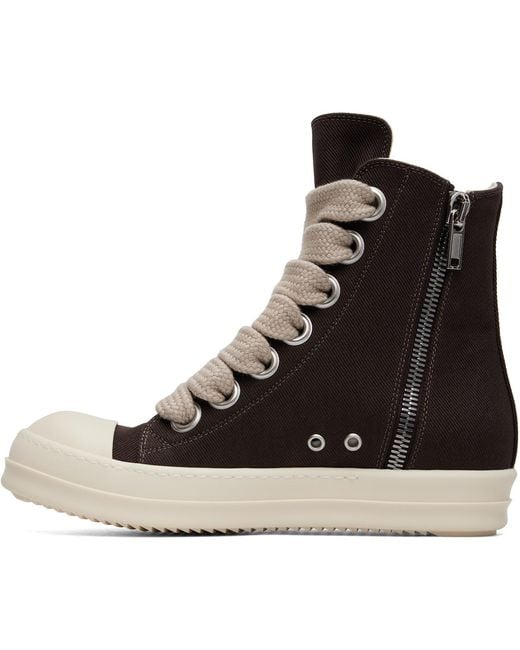 Rick Owens Black Tower Jumbolace Sneaks Sneakers for men