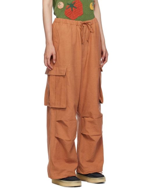 STORY mfg. Multicolor Peace Cargo Trousers