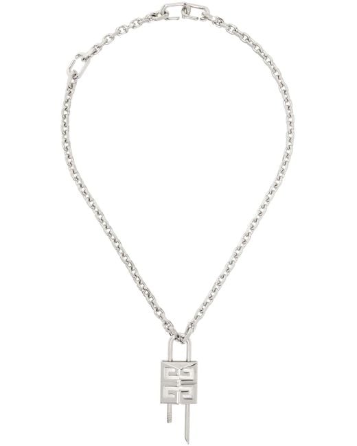 Givenchy Multicolor Small Lock Necklace