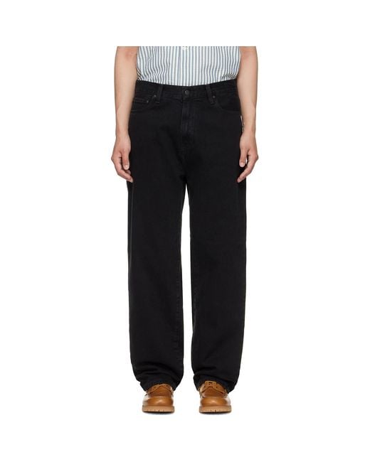 Carhartt Black Aaron Jeans for men