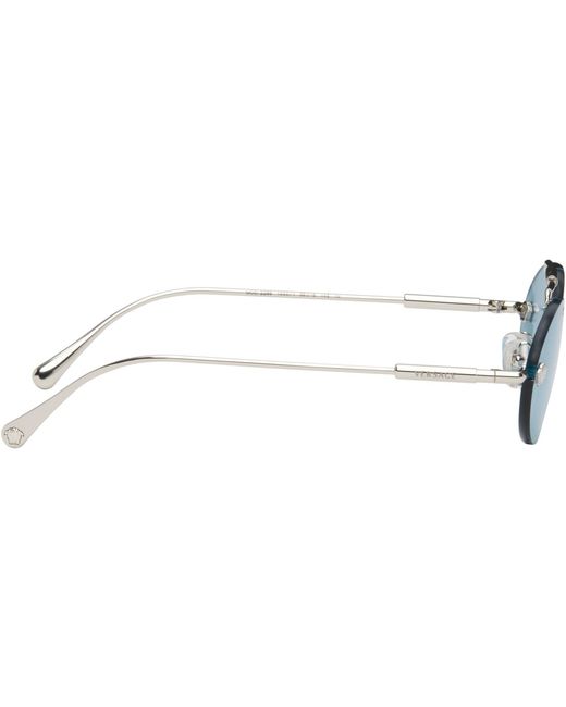 Versace Blue Medusa Sunglasses for men