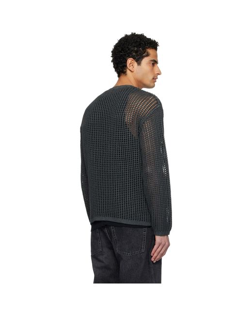 Pull Roch Gris DIESEL pour homme en coloris Black