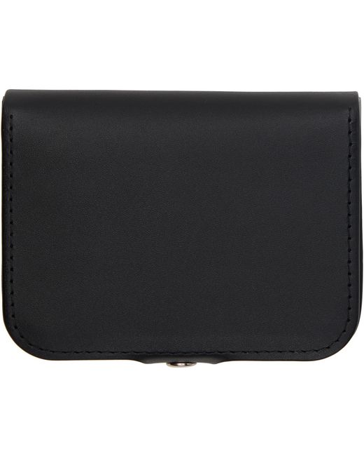 A.P.C. Black Josh Coin Pouch for men
