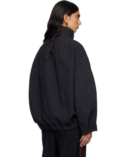 Dries Van Noten Blue Cotton Jacket