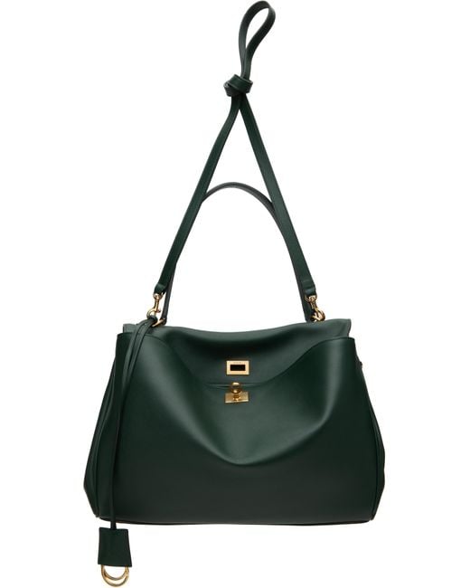 BALENCIAGA ロデオ ミディアムハンドバッグ グリーン Balenciaga グリーン ミディアム Rodeo バッグ グリーン | Lyst