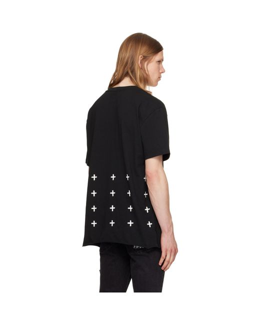 Ksubi Black 4 X 4 Biggie T-Shirt for men