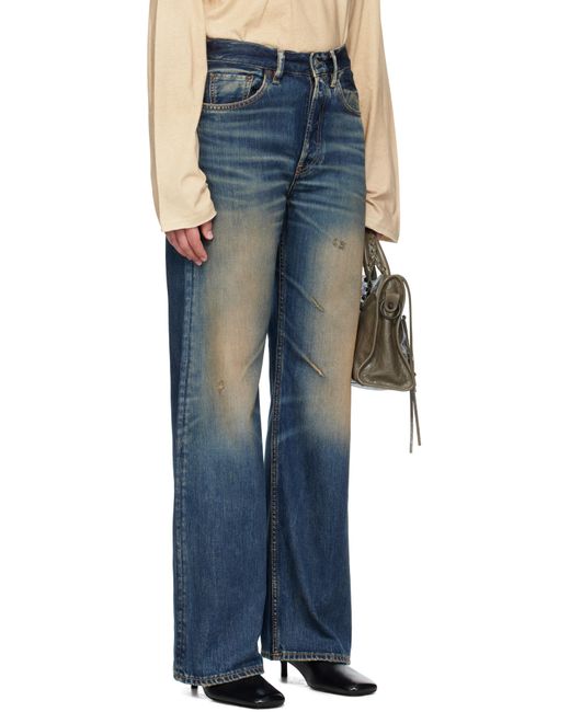 Acne Blue Regular-Fit 2021M Jeans