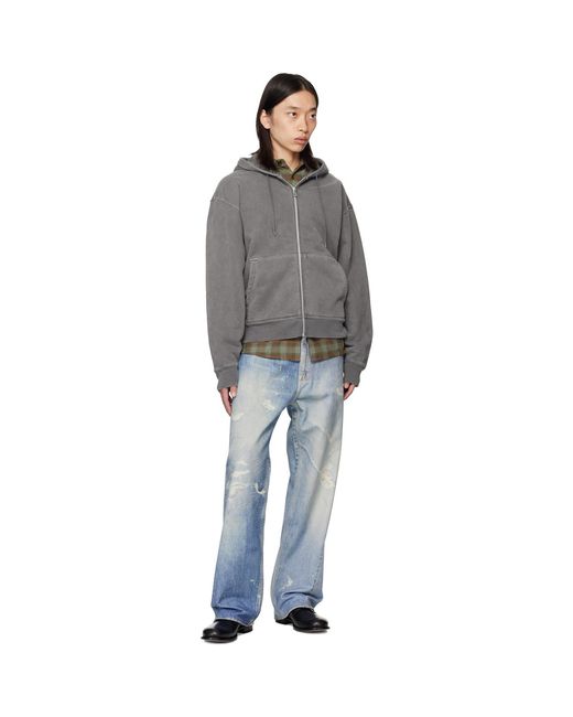 Our Legacy Gray Rascal Hoodie for men