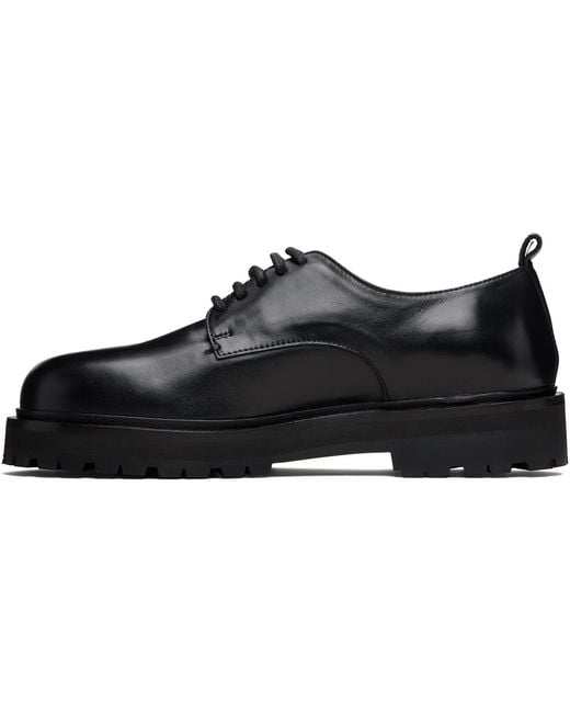 Studio Nicholson Black Jackson Derbys for men