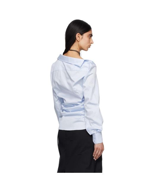 HODAKOVA White Asymmetric Shirt