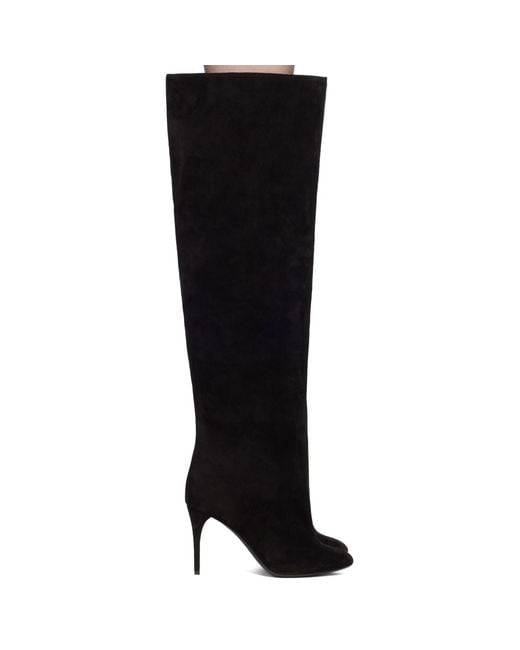 Alaïa Black Leather Boots