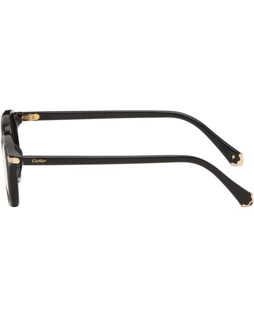 Cartier Black Contemporary Signature C Sunglasses for men