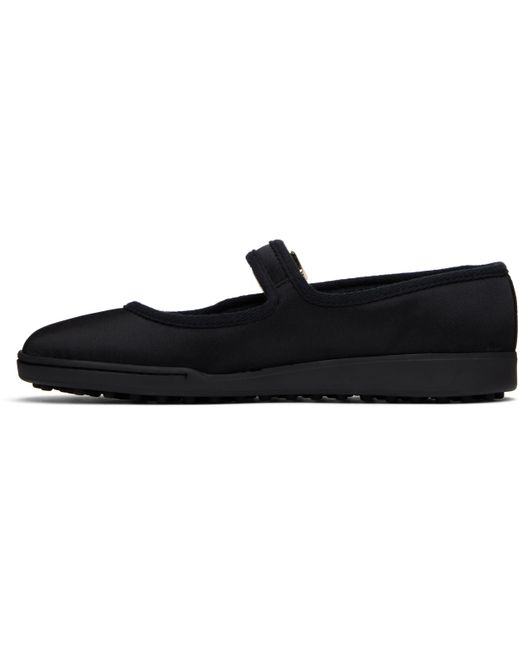A.P.C. Black Moe Mary Jane Ballerina Flats