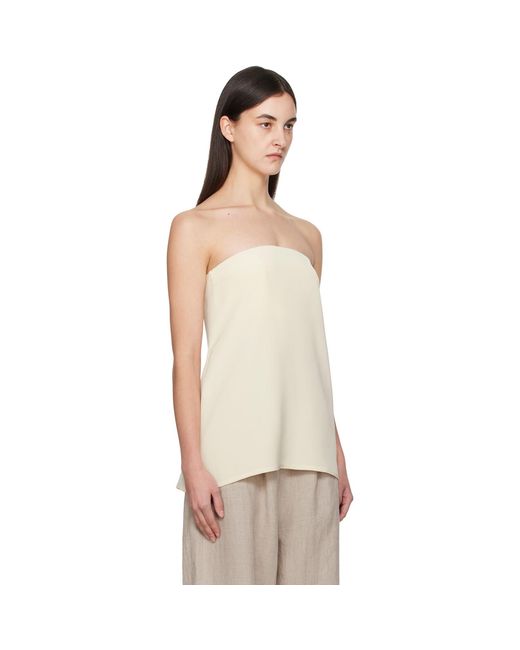 La Collection Suzanna Top in White | Lyst